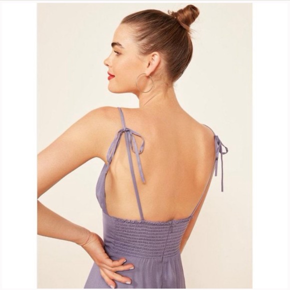 REFORMATION NWOT Silk Talita Dress | Size 6 - Picture 7 of 12